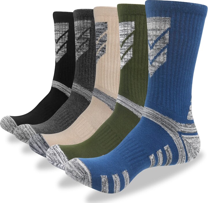 YUEDGE Mens Thermal Thick Walking Hiking Work Socks Anti Blister