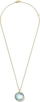 Thumbnail for your product : Ippolita 18kt yellow gold medium Lollipop blue topaz pendant necklace
