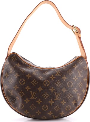 Louis Vuitton Croissant Handbag Monogram Canvas MM
