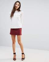 Thumbnail for your product : Liquorish Long Sleeve Lace Top