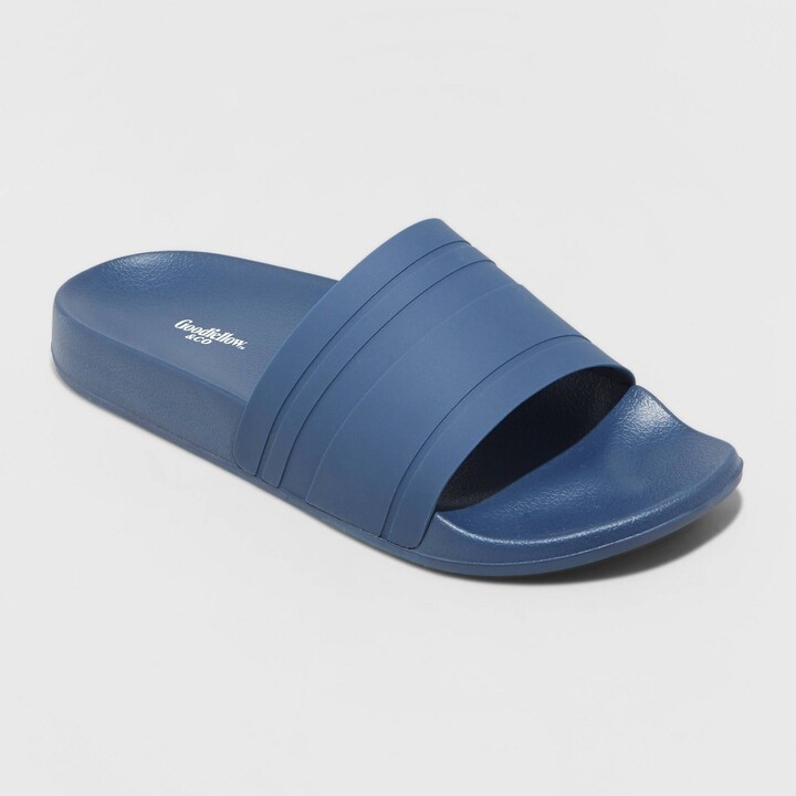 Men's Ricky Slide Sandals - Goodfellow & Co™ Navy Blue 7 - ShopStyle