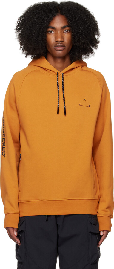 mens yellow jordan hoodie