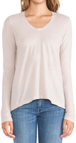 Thumbnail for your product : Wilt Tissue Jersey Raw Easy Long Sleeve Top