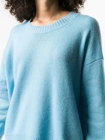 Thumbnail for your product : Allude Rib-Trimmed Cashmere Jumper