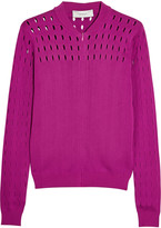 Thumbnail for your product : Pringle Cutout silk-blend cardigan
