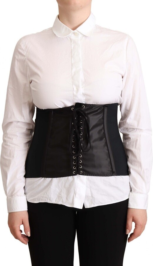 dolce and gabbana corset belt