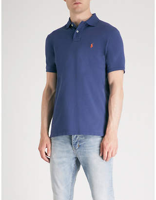 Polo Ralph Lauren Slim-fit cotton-piqué polo shirt