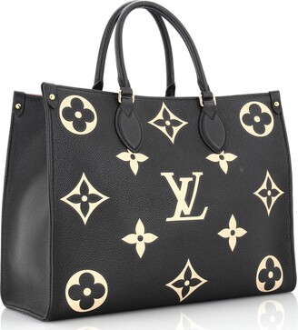 Louis Vuitton Onthego MM Bicolor Monogram Empreinte Bag