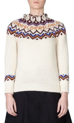 Loewe Wool Cashmere & Alpaca Sweater
