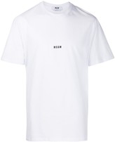 Thumbnail for your product : MSGM mini logo-print boxy T-shirt