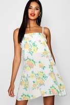Thumbnail for your product : boohoo Polka Dot Square Neck Woven Cami Dress