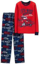 Thumbnail for your product : Carter's Little & Big Boys 2-Pc. Late Night Rescue Pajama Set