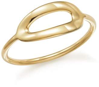 Ippolita 18K Yellow Gold Cherish Single Large Link Midi Ring