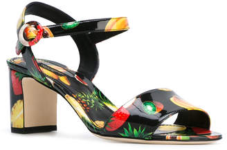 Dolce & Gabbana fruit print sandals