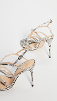Thumbnail for your product : Alexandre Birman Emma Cage 100mm Exotic Sandals
