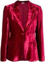 Thumbnail for your product : P.A.R.O.S.H. Rocking velvet blazer