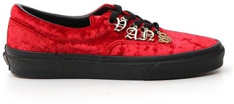 red vans red sole