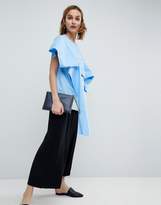 Thumbnail for your product : ASOS Fold Over Detail Top
