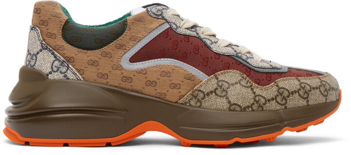 gucci rhyton brown