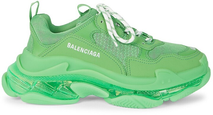 balenciaga green sneakers