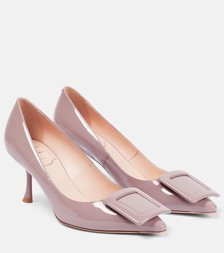 Roger Vivier Viv' In The City 65 patent leather pumps