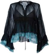 Thumbnail for your product : Chloé colour block tiered top