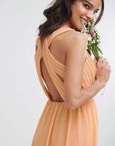 Thumbnail for your product : TFNC WEDDING Pleated Maxi Dress With Back Detail