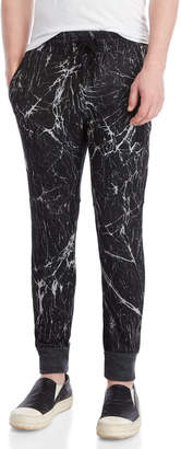 Religion Patterned Joggers