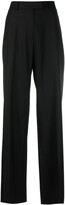 Pleated Straight Trousers 