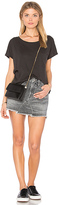 Thumbnail for your product : Velvet by Graham & Spencer Alice Pocket Tee in Charcoal
