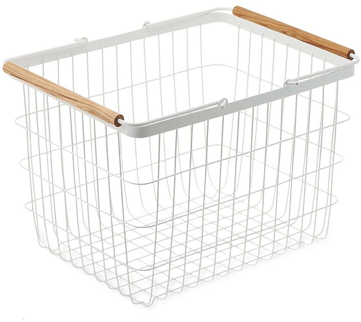 Yamazaki Tosca Wire Laundry Basket - ShopStyle Countertop Storage