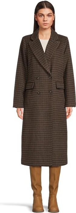 Levi's Double Breasted Blazer Jacket Women's Clothing Heather Navy