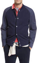 Thumbnail for your product : Brunello Cucinelli Contrast-Sleeve Baseball Jacket