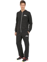 Thumbnail for your product : Reebok Hooded Cotton Blend Sweatshirt