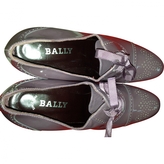 Thumbnail for your product : Bally Purple Patent leather Lace ups