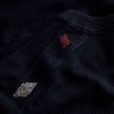 Thumbnail for your product : Burberry Lightweight Crew Neck Cashmere Sweater with Check Trim