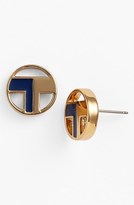 Thumbnail for your product : Tory Burch 'Theresa' Enamel Stud Earrings