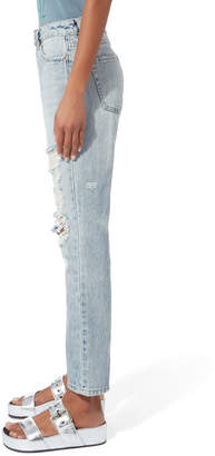 Ksubi Slim Pin Distressed Jeans