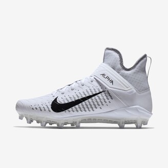 white football cleats high tops