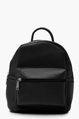 mini backpack boohoo