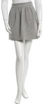 Thumbnail for your product : Steven Alan Wool A-Line Pleated Mini Skirt