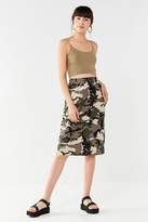 Thumbnail for your product : Stussy Lenny Camo Midi Skirt