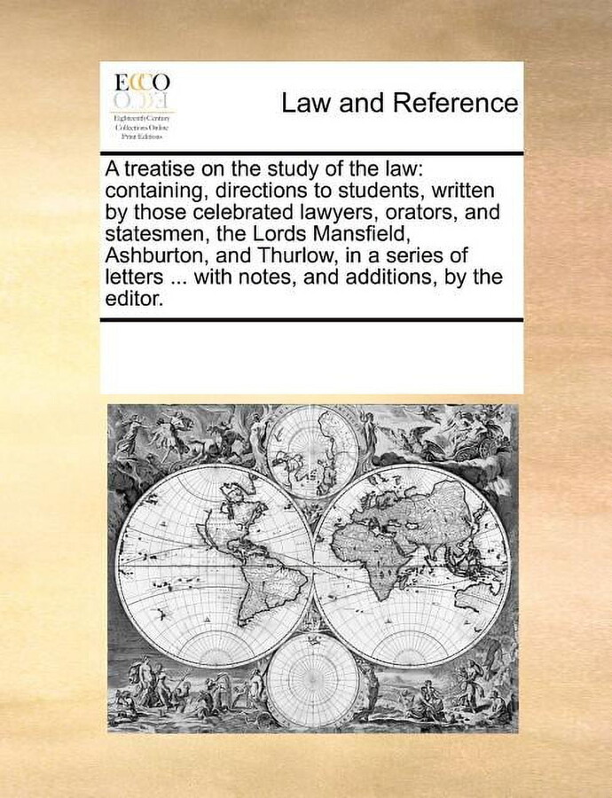 A Treatise on the Study of the Law (Paperback)