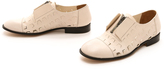 Thumbnail for your product : Maison Margiela Cutout Leather Oxfords