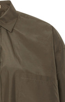 Thumbnail for your product : Michael Kors Collection Oversized Silk Taffeta Shirt