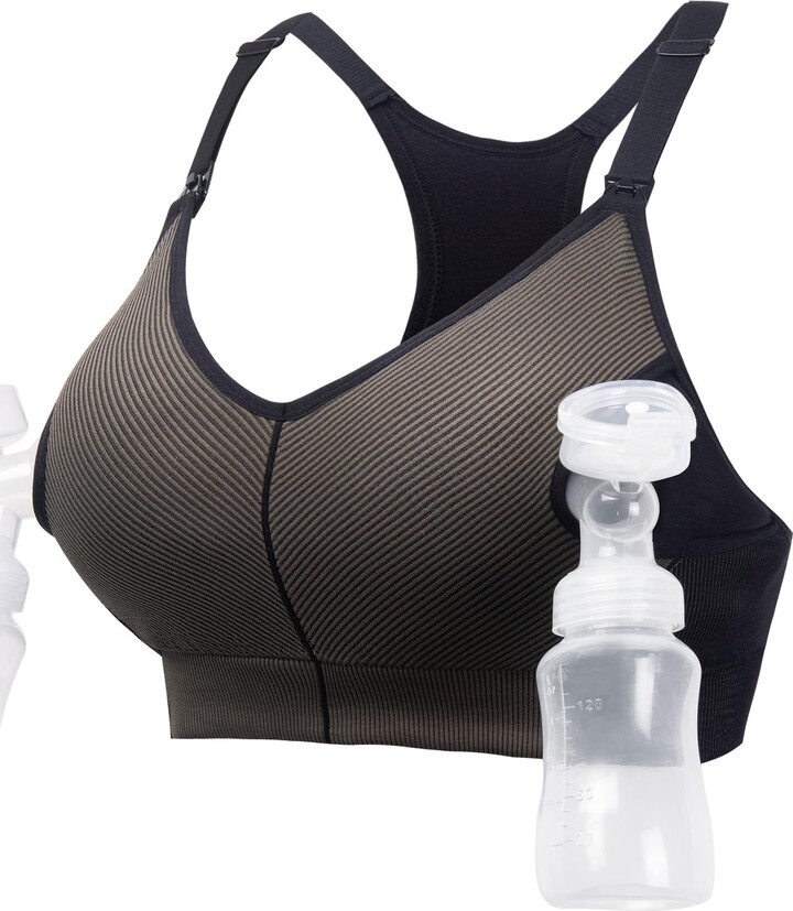 HOFISH Comfortable Hands-Free Pumping Bra for Breastfeeding Moms