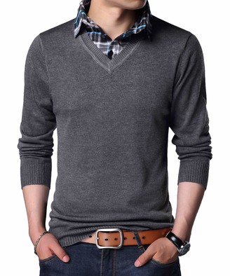 Mens Mock Neck Sweater | Shop the worldâs largest collection of fashion | ShopStyle UK