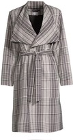 Thumbnail for your product : Alice + Olivia Ginny Plaid Wrap Jacket