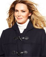 Thumbnail for your product : MICHAEL Michael Kors Size Hooded Toggle Coat
