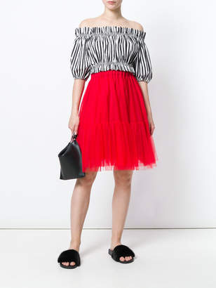 P.A.R.O.S.H. high-waisted ruffle skirt